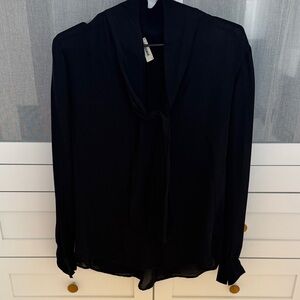 L'AGENCE Silk Blouse